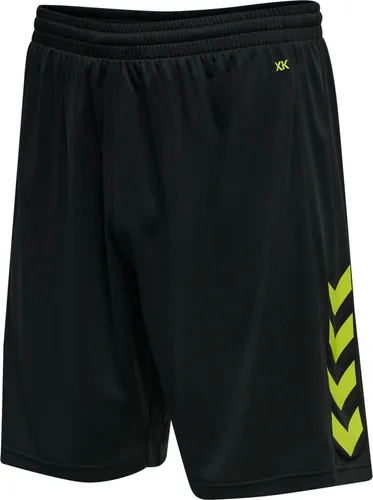 HUMMEL hmlCORE XK POLY SHORTS TRUE BLUE/BLAZING YELLOW TRUE BLUE/BLAZING YELLOW M
