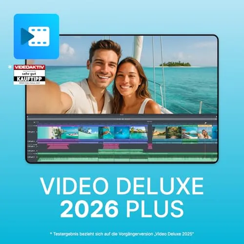 MAGIX Video Deluxe 2026 Plus – Professionelle Videobearbeitung