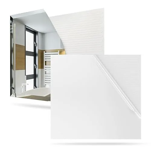 Termofol Heizfolie 230v unter Wandspiegel - Heizmatte Anti-Dampf fur Badezimmer - Badspiegel Heizung Elektrisch - Spiegelheizung Wandheizung Folie - Rechteckig - 30x40 cm(22W)