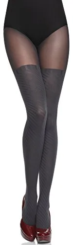 Merry Style Damen Strumpfhose Tida 60 DEN (Graphite, S (32-36))