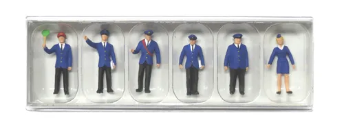Preiser 10011 Bahnpersonal DB Spur H0 1:87