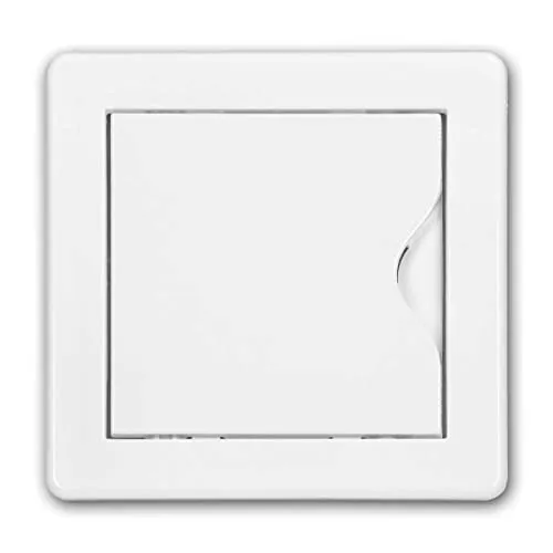 world-trading-net - Revisionsklappe 10x10cm, weißer ABS-Kunststoff, Aufputzmontage