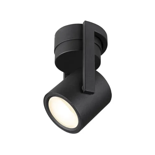 SLV OCULUS Wand- und Deckenaufbauleuchte, Dim-to-Warm 2000-3000K - Lampen mit hohem Farbwiedergabeindex (CRI>90) und Dim-to-Warm Funktion für eine gemütliche Atmosphäre, ideal für Wohnräume und stilvolle Beleuchtung.