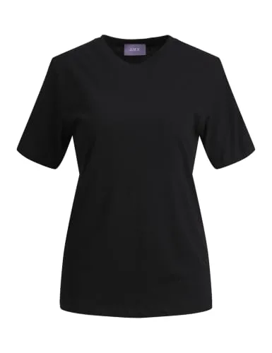 JACK & JONES Damen Jjxx Jxanna Regular Every Tee Noos T-Shirt, Schwarz, L EU