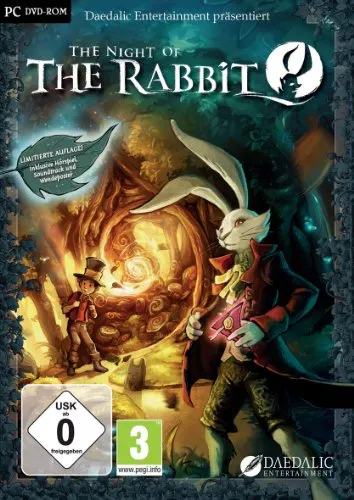 The Night of the Rabbit PC Download Steam Code - Adventure-Spiel für PC, Produktschlüssel per Email, ideal für Fans von fantastischen Geschichten und Rätseln, USK-Einstufung: ab 6 Jahren.