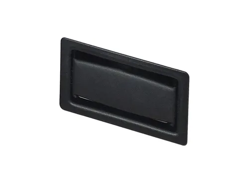 Systemceram 0623 Abdeckung für Überlauf Schwarz