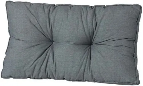 Madison Sitzkissen Rückenkissen 73x43 cm grau - Auflagen & Polster, UV-beständig und pflegeleicht, ideal für den Außenbereich und sorgt für hohen Sitzkomfort.