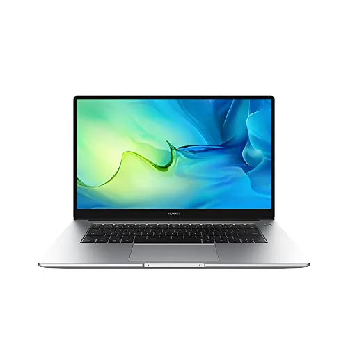 Produktbild HUAWEI MateBook D15 Laptop | AMD Ryzen 7-5700U-Prozessor mit 16 GB RAM + 512 GB SSD Speicher |15,6 Zoll Ultrabook mit Eye Comfort FullView Display | Windows 11 | Metallgehäuse Mystic Silver