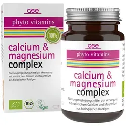 Calcium & Magnesium Complex Bio Tabletten - 42.2 g - Nahrungsergänzungsmittel für starke Knochen und Muskeln, unterstützt die gesunde Funktion des Körpers.