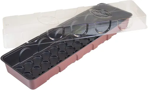 Windhager Zimmer-Gewächshaus Minitreibhaus Anzuchtschale Pflanzenwachstum groß