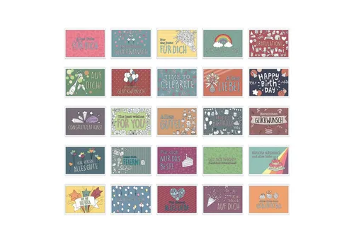 Postkarten von CUPCAKES & KISSES