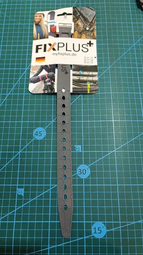 Fixplus Spanngurt Strap Schnellverschluss 35cm x 2,2cm grau bis 115kg