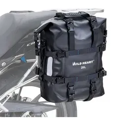 LuxusKollektion Satteltasche Motorrad 20L Schwarz Tpu