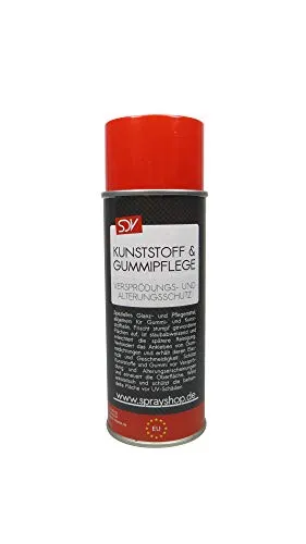 SDV Chemie Kunststoffpflege u. Gummipflege 1x 400ml Auffrischer Vinylpflege Reifenpflege Gummispray