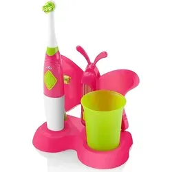 Eta 8590393258833, Kind, Rotierende Zahnbürste, Pink, 4500 Bewegungen pro Minute, Rund, Akku - Rosa