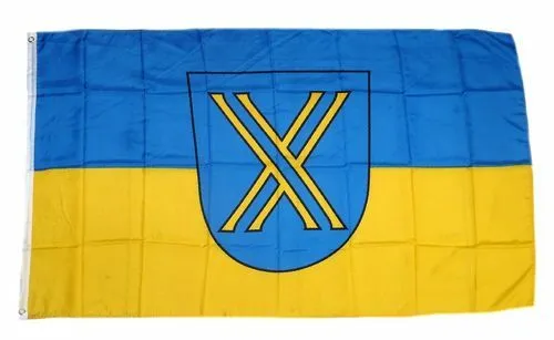 Flagge / Fahne Castrop Rauxel Hissflagge 90 x 150 cm in gelb von FahnenMax®