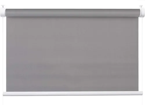 Klemmrollo Flex mit Seitenverspannung in grau von Buchheister Karl F. E.K Artdeco - Mydeco