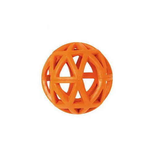 Nobby Vollgummi Spielzeug Gitterball - Hundespiel Kauspielzeug Ball Gummiball