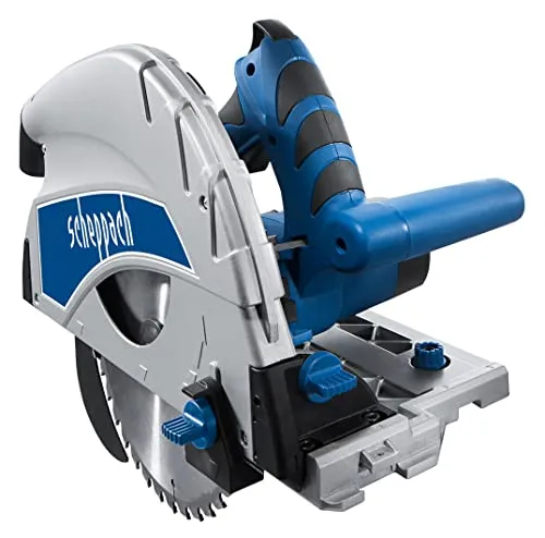 Scheppach Tauchsäge PL75 1600 W - Präzise Tauchsäge mit 1600 W Leistung, ideal für exakte Schnitte in Holz und andere Materialien, perfekt für Heimwerker und Profis.