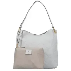 Picard Broadway Schultertasche Leder 28 cm in weiß von Picard