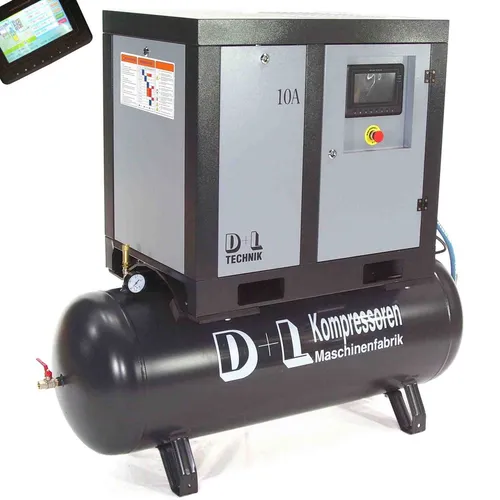 Apex Kompressor Schraubenkompressor 950/10/500 7,5kW Kompressor 950L 10 bar, 1-tlg.