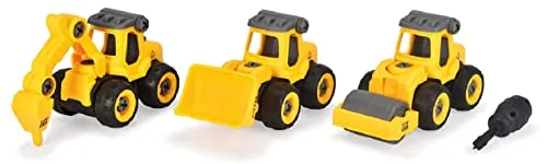 Dickie Toys Builder Baufahrzeuge Construction Builder, 4-sort.