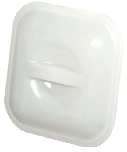 hünersdorff Deckel eckig für Industrie Eimer 14 L, HD-PE, Natur, Made in Germany