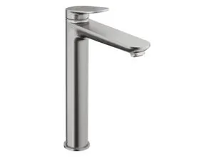 Duravit Wave Einhebel-Waschtischarmatur XL ohne Ablaufgarnitur - Waschtischarmaturen mit erhöhtem Auslauf für großzügige Bewegungsfreiheit. Ideal für Aufsatzbecken, bietet einen fülligen Wasserstrahl durch AirPlus-Technologie.