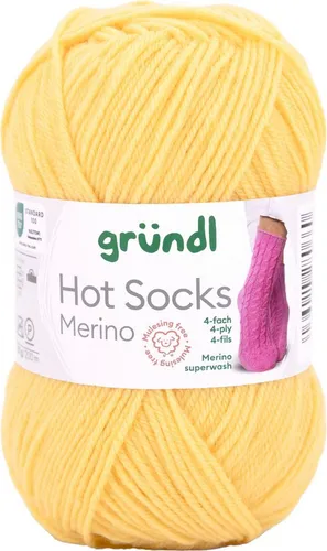 Gründl Hot Socks Merino Häkelwolle, 50g