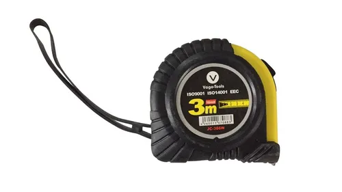 Rollmaßband Messband 3m Bandmaß Rollband mit Rücklauf 1x