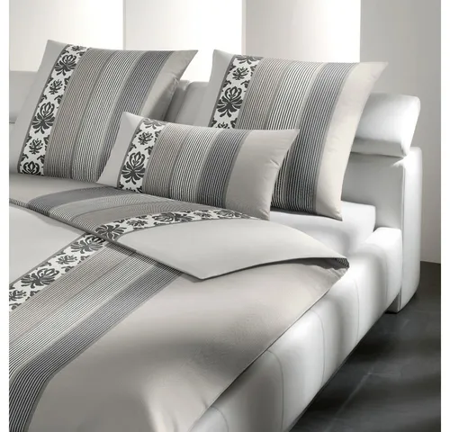 JOOP Bettwäsche Ornament Stripe 140x200 cm + 70x90 cm von JOOP!