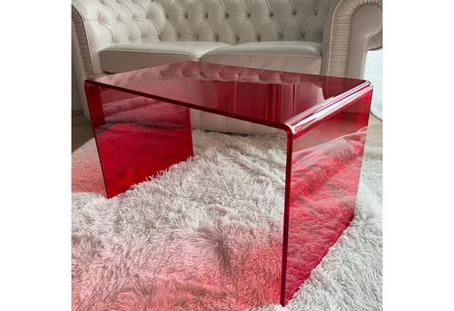 wonido Hochwertiger Acryl-Glas Beistelltisch/Nachttisch von Acryl Design