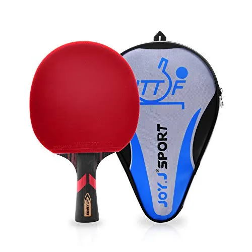 JOYJ Sport Professioneller Tischtennisschläger/Tischtennis-Schläger, Ideal für Zwischenspieler und Fortgeschrittene Spieler (Anfänger-Zwischenspieler)