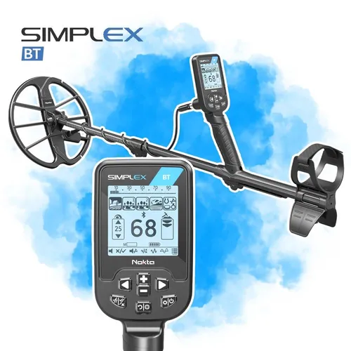 Nokta Simplex BT Metalldetektor mit Bluetooth von Nokta