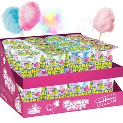 AHA Zuckerwatte Set im Becher 7 Sorten 24 x 20g wie auf dem Jahrmarkt