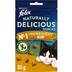 Felix Naturally Delicious mit Huhn Katzensnacks 180 g