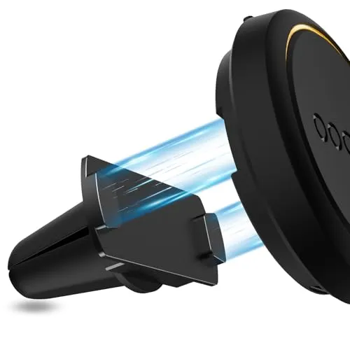 SUPMEGA Magnetische Auto-Lüftungsgitterhalterung für OOONO CO-Driver NO2 - Hochwertige Metallhalterung mit starken N52-Magneten für sichere Befestigung des OOONO CO-Driver NO2. Robuste Aluminiumlegierung sorgt für Langlebigkeit und einfache Installation.