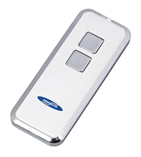 Garagentor Fernbedienung Novotron 522 – Sicherer 2-Kanal Sender - Tore-Zubehör mit 64/128 Bit Verschlüsselung für höchste Sicherheit. Praktische Fernsteuerung für Garagentore mit modernem Design und sofort einsatzbereit.