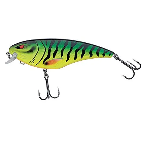 Berkley Zilla Flanker Pike Hecht Angelköder, Firetiger, 11cm