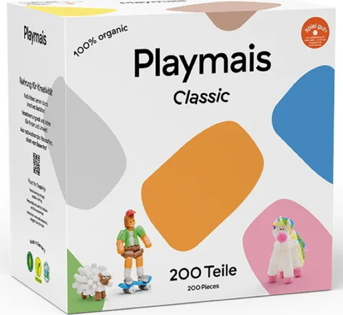 PlayMais Classic 200, Bastelset für Kinder, 3 Jahr(e), Mehrfarbig, 200 Stück(e)