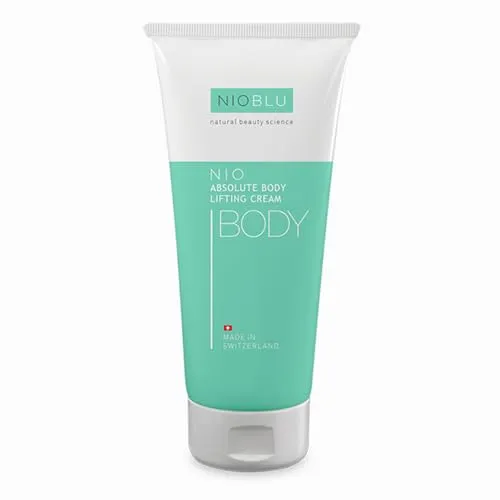 NIOBLU Straffende Körpercreme (200 ml) - Körpercremes mit innovativer NIO-SLIM Technologie zur Hautstraffung und -verjüngung, angereichert mit Centella Asiatica für intensive Feuchtigkeit und Elastizität.