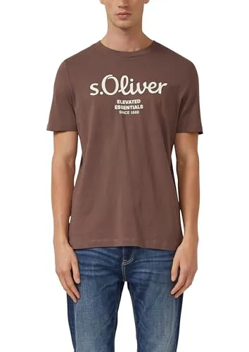s.Oliver Baumwoll-T-Shirt mit Logo-Print von s.Oliver