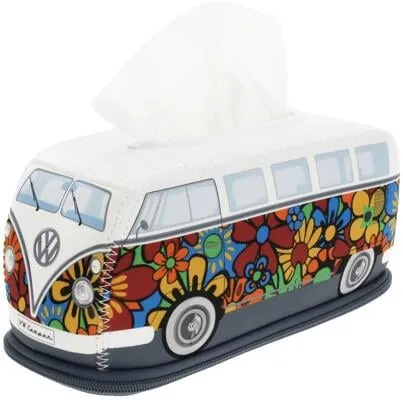 VW Collection T1 Bulli Kosmetiktuchspender, flower power von VW Collection