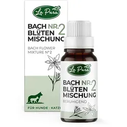 LAPURA Bachblütenmischung Nr.2 Glob.f.Hunde/Katzen 10 g