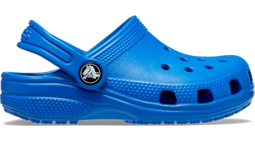 Crocs Kid's Classic Clog T - Leichte blaue Sandalen für Kinder - Sandalen für Freizeitaktivitäten, besonders leicht und bequem - ideal für den Alltag. Erhältlich in US C8 | EU 24-25. Entdecken Sie weitere Angebote von Crocs!