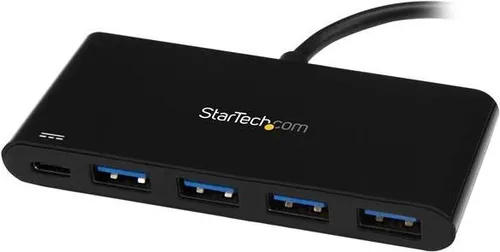 StarTech.com 4-Port USB 3.0 Hub mit Stromversorgung - Computer-Adapter mit 4x USB-A Anschlüssen und 60 W Power Delivery, ideal zum gleichzeitigen Laden und Betreiben Ihres Laptops.