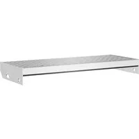 vidaXL Gitterroststufe 60x24x7 cm, rutschfest und wetterfest - Trittstufen aus verzinktem Stahl, ideal für Innen- und Außenbereiche. Die rutschfeste Oberfläche sorgt für Sicherheit und Stabilität, perfekt für Schulen und Fabriken.