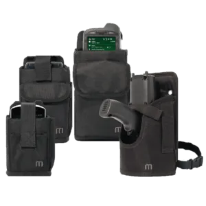 Mobilis Universal Breakaway Shoulder Strap+ Textile Hook - Schwarz, idealer Schutz für Ihr Smartphone mit antimikrobieller Technologie und recyceltem Material