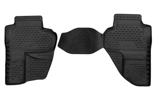 LEMENT Auto-Fußmatten für CHEVROLET Silverado (2014-2018) - Passgenaue Gummimatten für CHEVROLET Silverado, die ALLWETTERSCHUTZ bieten. Hergestellt aus langlebigem Material, rutschfest und leicht zu reinigen – ideal für jedes Wetter!