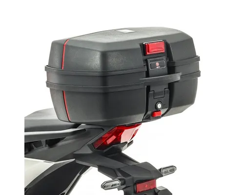 Bagtecs Topcase Motorrad Topcase # TB6 - 32 Liter Universal - Topcase für Motorräder, wasserdicht und schlagfest, ideal für sicheren Gepäcktransport. Mit Universal-Montageplatte, abschließbar und reflektierend für bessere Sichtbarkeit.